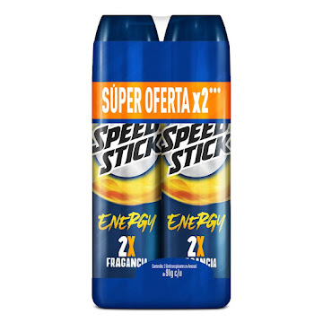 Desodorante Speed Stick   2x Energy 2 und x 91 gr  