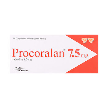Ivabradina 7.5 mg Procoralan Caja x 56 Comprimidos  