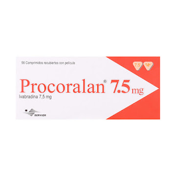 Ivabradina 7.5 mg Procoralan Caja x 56 Comprimidos  