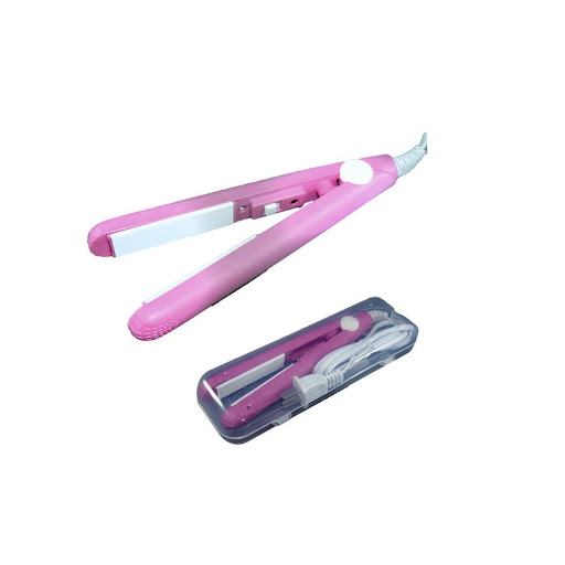 Plancha De Pelo Rosa: Alisa Tu Cabello Como Un Profesional GENERICO Unidad x 1 