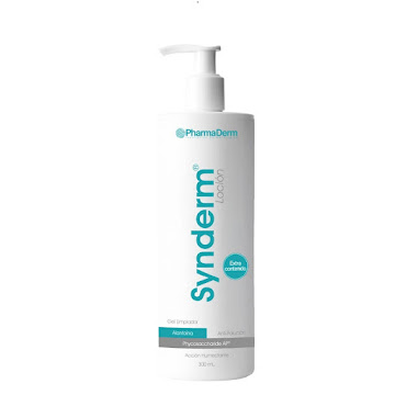 Locion Synderm Gel Limpiador Accion Humectante Frasco x 300 ml  