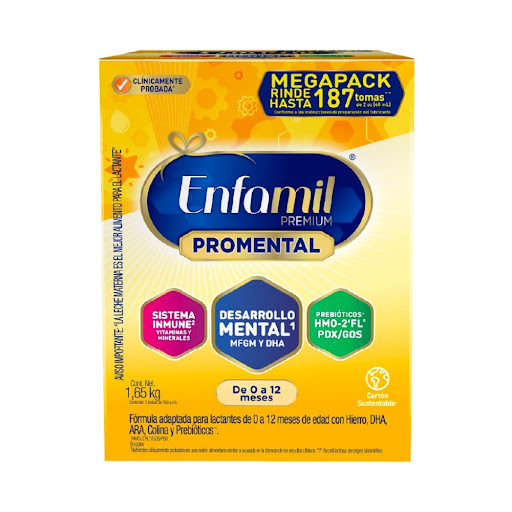 Fórmula Infantil Enfamil Premium Promental 0-12 meses Caja x 1650 gr
