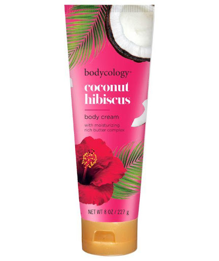 Bodycology Coconun Hibiscus Body Cream 8oz Bodycology  x 1 Hidratante Corporal de Hibisco de Coco. Cream Coconut Hibiscus: Una combinación exótica y tentadora de coco dulce y hibisco en flor.  Formulada con un rico complejo de manteca que contiene mantecas de