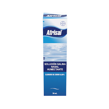 Afrisal Cloruro de Sodio 0.65% Bayer Solución Nasal Frasco x 30 ml  