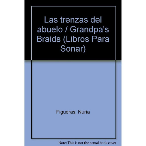 Las Trenzas Del Abuelo. Núria Figueras Adell Kalandraka Libro x 1.0 Ficha técnica de LAS TRENZAS DEL ABUELO   Editorial: S.L. KALANDRAKA EDITORA Idioma: CASTELLANO Encuadernación: Tapa dura ISBN: 9788484641803 Año de edición: 2003 Plaza de edición: PONTEVEDRA Fecha de