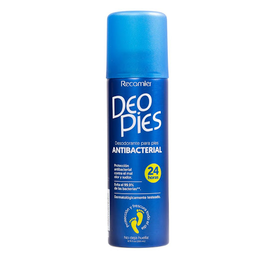 Antitranspirante Deo Pies Anti Bacterial 24h x 260 ml