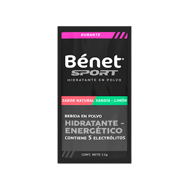 Bebida Hidratante En Polvo Benet Sport Limon - Sandia x 22 gr  
