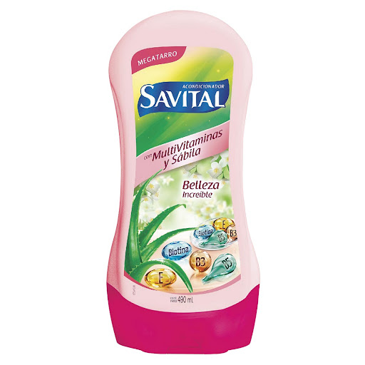 Acondicionador Savital   Multivitaminas y Sábila x 490 ml
