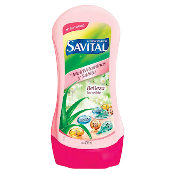 Acondicionador Savital   Multivitaminas y Sábila x 490 ml  