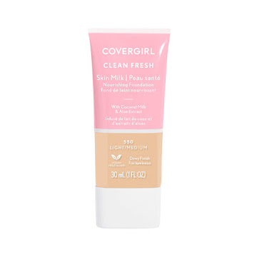 Base Covergirl Clean   Fresh Skin Milk Light to Medium 550 x 30 ml  