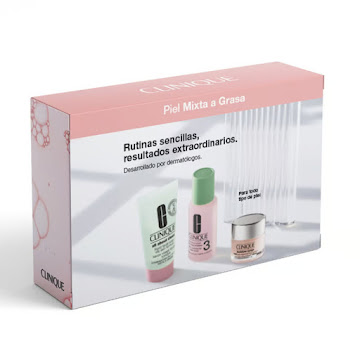 Set Clinique De   Tratamiento Facial Piel Fresca Pieles Mixtas A Grasas x 3 und  