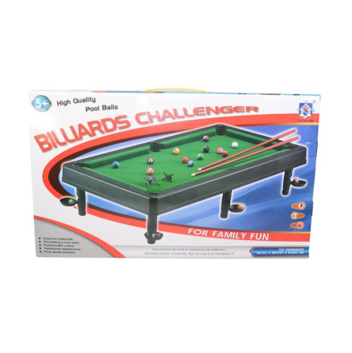 Billar Pool Challenger Caja Plasticos Asociados  x 1 Un juego de precisión ideal para mejorar la coordinación y la estrategia, perfecto para disfrutar en familia o con amigos.Características:Material: Plástico resistente con superficie de juego lisaDise
