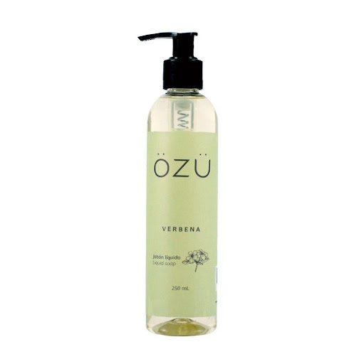 Jabón líquido OZU Verbena x 250 ml OZU  x 1 Jabón líquido corporal suave, libre de parabenos, siliconas, sales, colorantes y derivados del petróleo. Con aroma cítrico herbal a verbena.