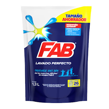 Detergente Líquido FAB Doypack x 1.3 lt  