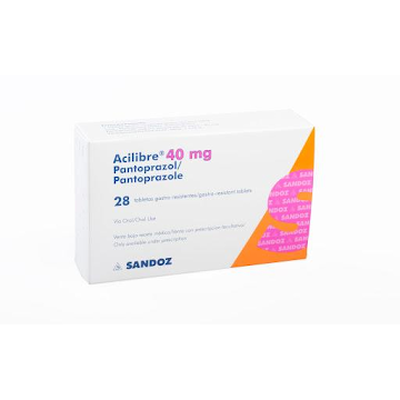 LIBRE 40MG TABLETAS   CAJA X28TAB. SANDOZ PANTOPRAZOL    