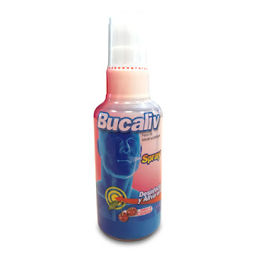 Bucaliv Spray Cereza   Fenol 1.4% Solución Bucofaríngea X 120ml 