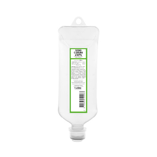 Cloruro De Sodio Al 0.9% Corpaul Farmacéutica Bolsa x 250 ml
