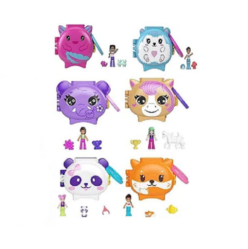 Polly Pocket Compacto Mini Mundo De Mascotas Sorpresa Polly Pocket caja x 1 El Polly Pocket Compacto Mini Mundo de Mascotas Sorpresa es perfecto para los niños que aman las aventuras en miniatura y la diversión con adorables mascotas. Con su diseño compacto y su temática enca