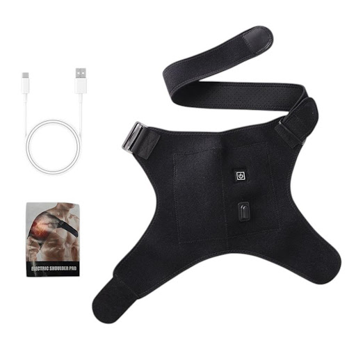 Hombrera Electrica Con Calor Ajustable Y Velcro Firme UNIMARC Unidad x 1