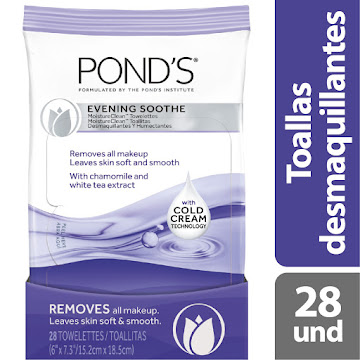 TOALLAS HÚMEDAS PONDS  undefined