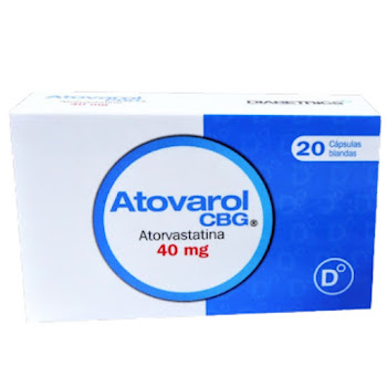Atovarol CBG 40 mg Caja x 20 Cápsulas  