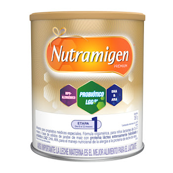 Fórmula Infantil Nutramiguen Premium De 0 a 12 Meses Lata x 357 gr  