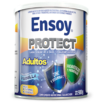 Alimento Nutritivo Ensoy Protect Vainilla x 900 gr  