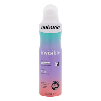 Desodorante Babaria Invisible Spray x 200 ml  