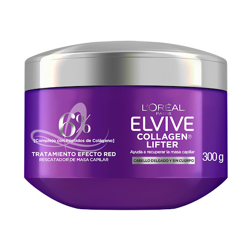 Tratamiento Elvive Collagen Lifter Efecto Red Frasco x 300 g