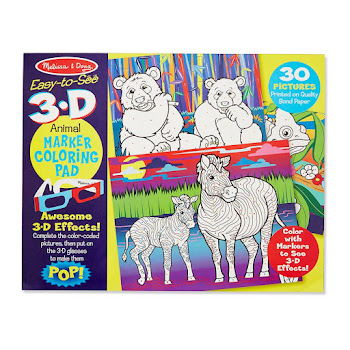 Solo Online Libro Para Colorear Con   Efecto 3d   Animales 