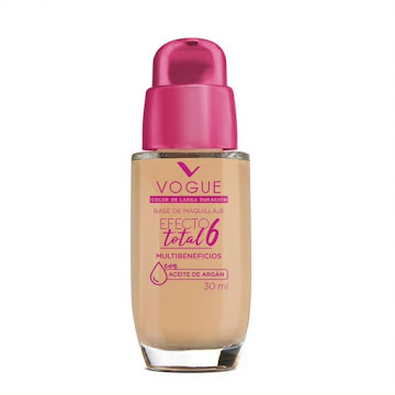 Base Vogue Efecto Total 6 Tono Argán Piel x 30 ml  