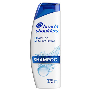 Shampoo Control Caspa Head Shoulders Limpieza Renovadora Botella x 375 ml  