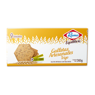 Galletas Artesanales   Trigo X 243 Gr  
