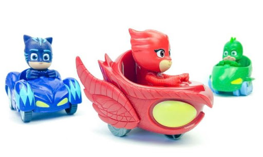Juguete Mini Vehiculo PJ Masks x 1Uni 