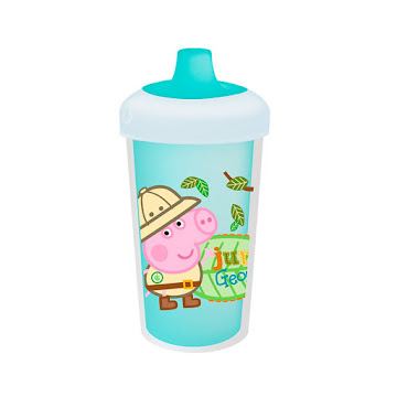Solo Online Vaso Termico   Antiderrames  210ml 7oz  Marca Peppa Pig Color Verde 