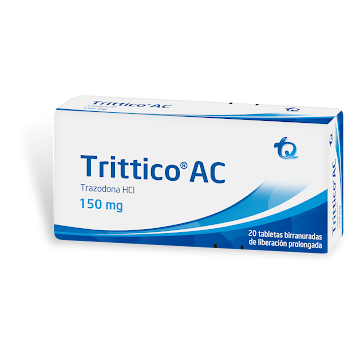 Trittico AC Trazodona HCI 150 mg Tecnoquímicas Caja x 20 Tabletas  