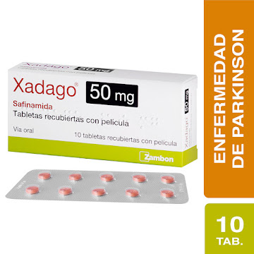 Xadago 50MG Safidamina Caja X 10 Tabletas  