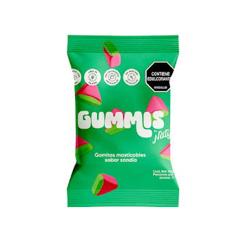 Gomitas Gummis Ositos Saludables Sabor Sandia x 30 gr  