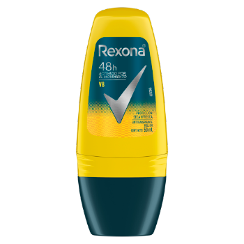 Desodorante Hombre Rexona Roll On V8 48h Frasco x 50 gr  