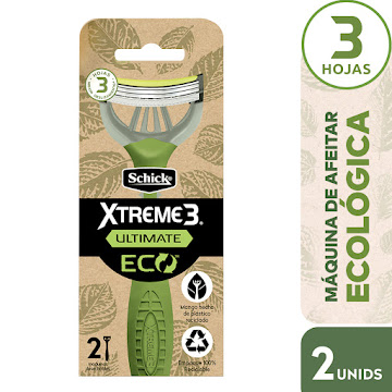 Máquina De Afeitar Schick Xtreme 3 Ultimate Eco x 2 und  