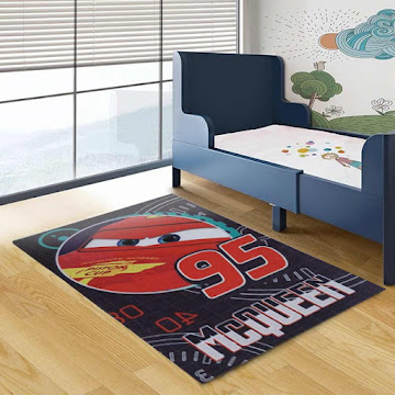 Solo Online Alfombra Cars Diseno 2   Vertical 67 X 120 Cm 