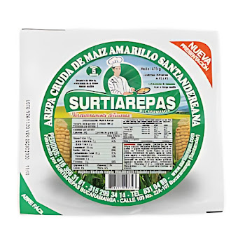 Arepa Santandereana Surtiarepas Paquete x 5 und  