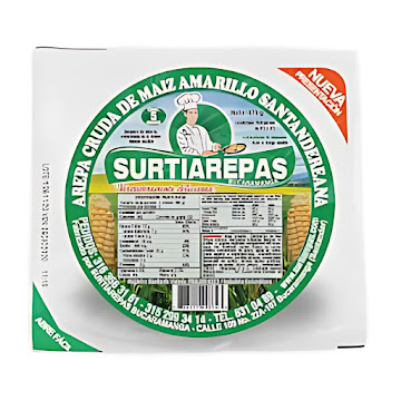 Arepa Santandereana Surtiarepas Paquete x 5 und  