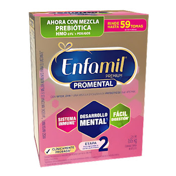 Fórmula Infantil Enfamil Premium Promental Etapa 2 Caja x 1650 gr  