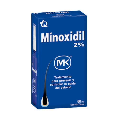Minoxidil 2% Mk Spray Botella x 60 ml