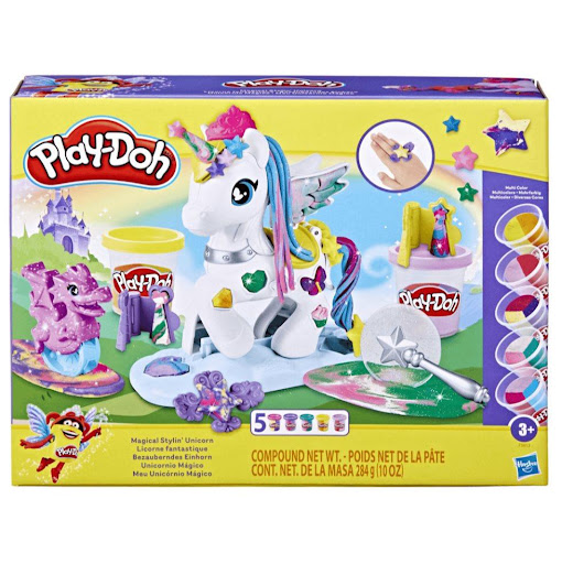 Masas Y Plastilinas Play-doh Animal Crew Unicornio Mágico Play Doh  x 1 Este fantástico set Play-Doh transporta a los niños a un mundo de magia y creatividad, permitiéndoles personalizar su unicornio de juguete con colores vibrantes y accesorios únicos. Con una variedad d