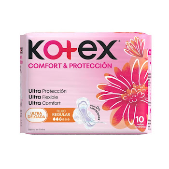 Toalla Higiénica Kotex Ultradelgada x 10 und  