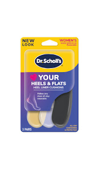 Protectores de Talón en Colores Surtidos Stylish Dr Scholl´s Mujer Paquete x 6 und  