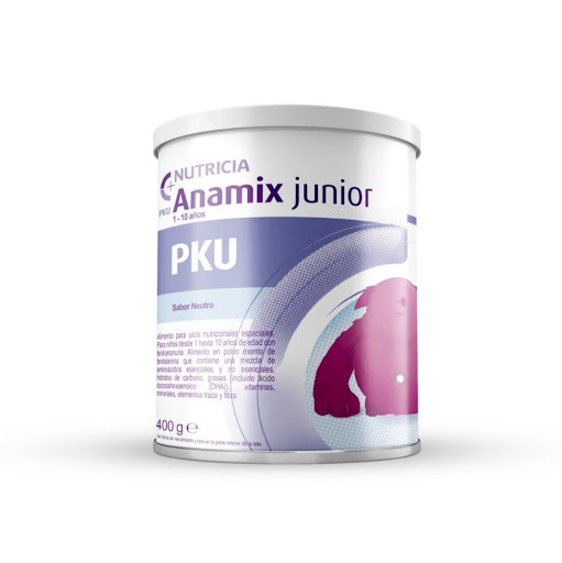 Pku Anamix Junior Nutricia Lata X 400 gr x 1 ESTE PRODUCTO REQUIERE FÓRMULA MÉDICA PARA SU COMPRA.