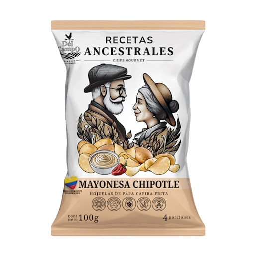 Papas Deli Campo Mayonesa Chipotle  x 100 gr